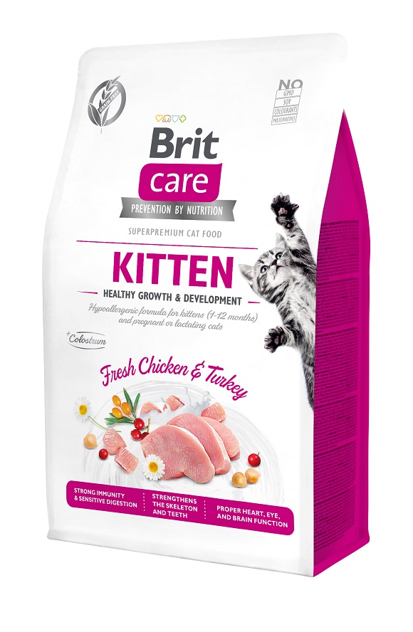 Brit care cat grain free kitten karma dla kociąt | sklep zoologiczny ...